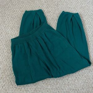 Sweater material joggers